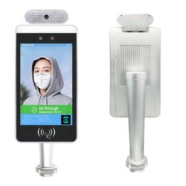 Non Contact 8 นิ้ว Android Infrared AI Face Recognition เครื่องวัดอุณหภูมิเครื่องวัดอุณหภูมิ