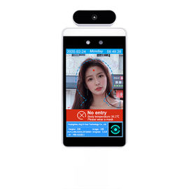 Non Contact 8 นิ้ว Android Infrared AI Face Recognition เครื่องวัดอุณหภูมิเครื่องวัดอุณหภูมิ