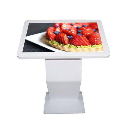 32 นิ้ว Interactive IR Touch Screen Kiosk ระบบ Android เชิงพาณิชย์ Infrared Touch